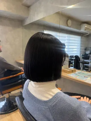ショート 🎀Maho🎀ボブ × 髪質改善のヘアスタイル