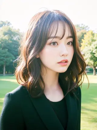 ミディアム AnFye for prco所属・AnFye forprcoのヘアスタイル