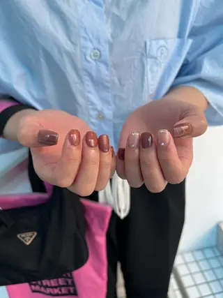 ネイル 【韓国ヘア・ネイル】 HINATA🍒のネイルデザイン