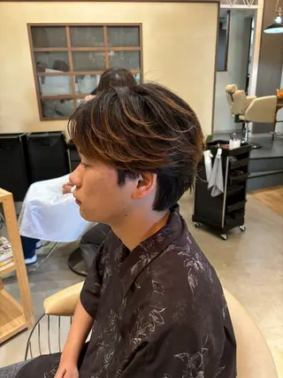 ショート メンズ 鹿児島 TSUBASAのヘアスタイル
