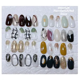 ミディアム ネイル 👑enen style👑のネイルデザイン