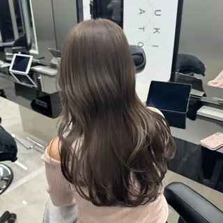 ロング カラー HARUKI MINATO Japan SENDAI所属・🌈【透明感・韓国 ヘア】がっきー🌈のヘアスタイル