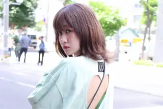 ミディアム 33 Acers Hair studio所属・【33Acers 】 武下　真和のヘアスタイル