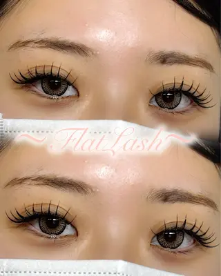 マツエク・マツパ NAMI/まつパ🎀 /立ち上げストレートのマツエク・マツパデザイン