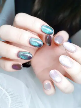 ネイル 門戸厄神プライベートサロンulunail所属・ulunail mikaのネイルデザイン