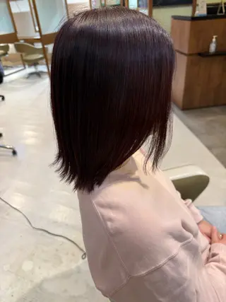 ミディアム 段 未佑のヘアスタイル