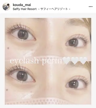 ショート カラー パーマ ヘアアレンジ メンズ キッズ ネイル マツエク・マツパ Saffyハリウッド トリートメント◎のヘアスタイル