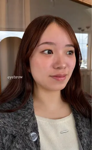 アイブロウ NUE rikacoのマツエク・マツパデザイン