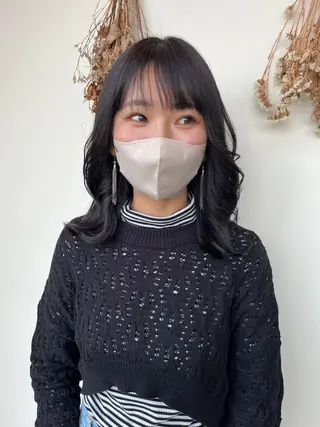 カラー 杉本 舞のヘアスタイル