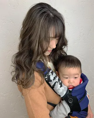 ロング キッズ boutique misakiのヘアスタイル