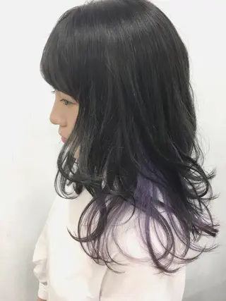 ミディアム カラー エクステの神様 ▫️原島ユウヤ▫️のヘアスタイル