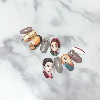 ネイル ステラ marikominoのネイルデザイン