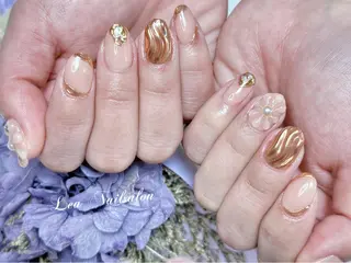 ショート カラー ネイル Lea NAILsalon所属・Le’a NailSalonのネイルデザイン