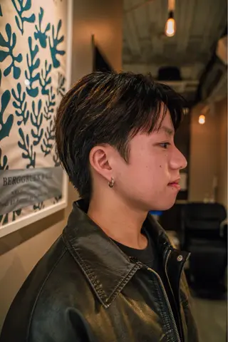 メンズ ﾒﾝｽﾞｼｮｰﾄ/ ﾌｪｰﾄﾞのヘアスタイル