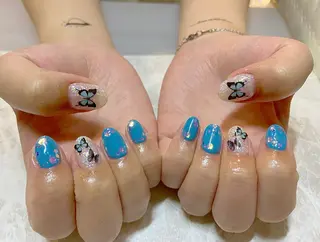 キッズ ネイル 🧸熊谷 かほ🧸のネイルデザイン