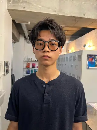 ショート fifth所属・きたみ すずのヘアスタイル