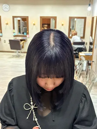 ショート カラー なぎは/暗髪・ ナチュラルカラーのヘアスタイル