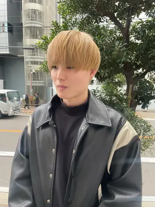 ショート メンズ 南堀江メンズ ▫️SOSHI▫️のヘアスタイル