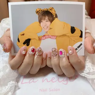 ネイル La neige* yuki 🥯🍑のネイルデザイン