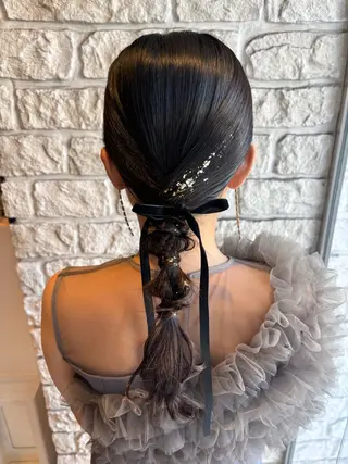 ヘアアレンジ 八木 瑠奈のヘアスタイル