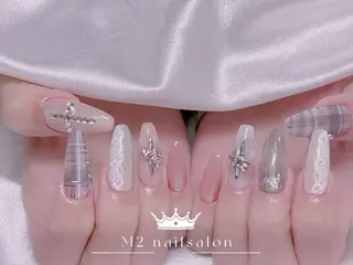 ネイル 長さだし専門店 M2 rikaのネイルデザイン