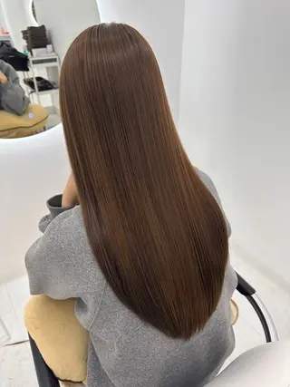 ロング aini上本町 吉元直明のヘアスタイル