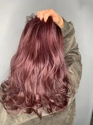 ロング カラー ハヤシカズキ/カラー ✂/メンズパーマのヘアスタイル