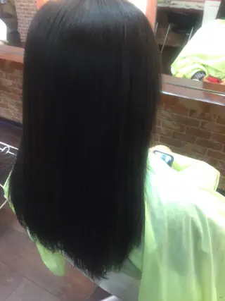 ロング パーマ 桧山 真のヘアスタイル