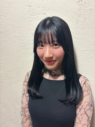 セミロング カラー ⌇🌹透明感カラー 🌹ᴍᴇɢᴜᴍɪ ⌇のヘアスタイル