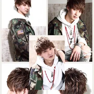 メンズ Luxbe resort所属・荒木 丈祝のヘアスタイル