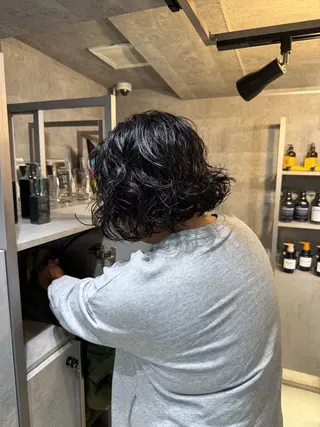 ショート パーマ 表参道/中明度カラー /レイヤー/Youのヘアスタイル