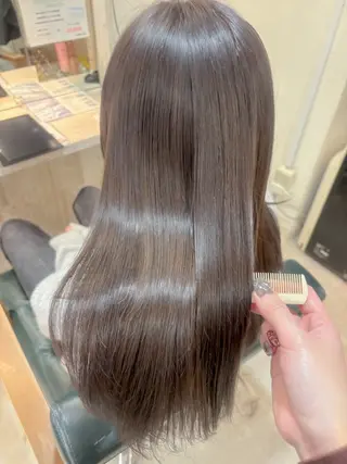 ロング カラー 🎀透明感カラー🎀 Suzuka♡のヘアスタイル