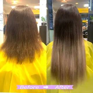 ロング カラー 韓国カラー/エクステ carryのヘアスタイル