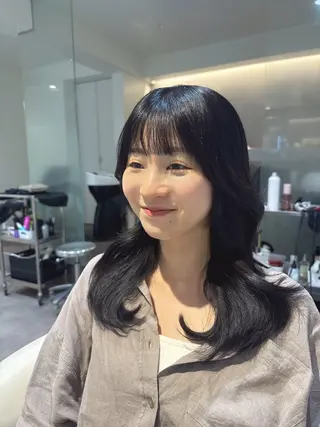 ミディアム カラー 💎透明感カラー特化 💎TAISEIのヘアスタイル