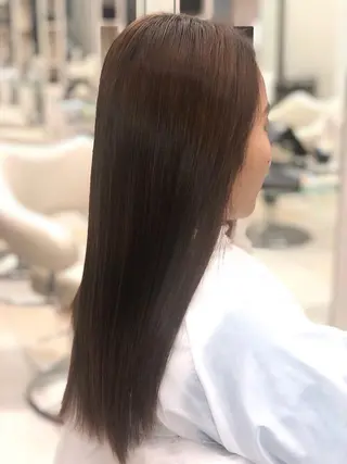 ロング 兼元 優也のヘアスタイル