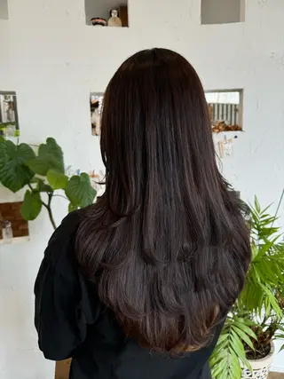 ロング 🌸小掛🌸 豊橋外国人風カラーのヘアスタイル