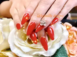 ネイル サロンドラフィーユ LAFEUILLEのネイルデザイン