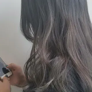 セミロング カラー iplus まつげ、眉毛、耳つぼのマツエク・マツパデザイン