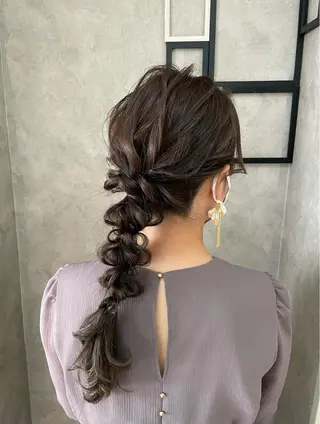 ヘアアレンジ 参列・イベントヘア♡ ゆいなのヘアスタイル