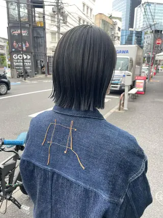 ショート カラー  大貫 茉央のヘアスタイル
