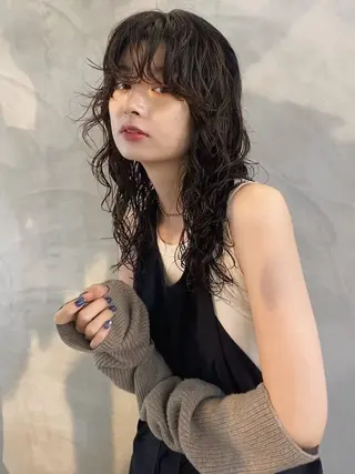 パーマ air Aoyama所属・はなざわ めいのヘアスタイル