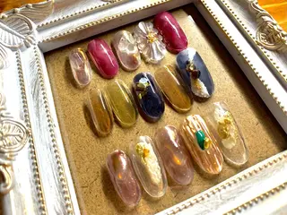 ネイル aime 中崎町のネイルデザイン