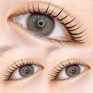 マツエク・マツパ GO TODAY 原宿Riora店所属・韓国束感まつげパーマ ｜根元立ち上げYUのマツエク・マツパデザイン