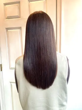 ロング 千 田のヘアスタイル