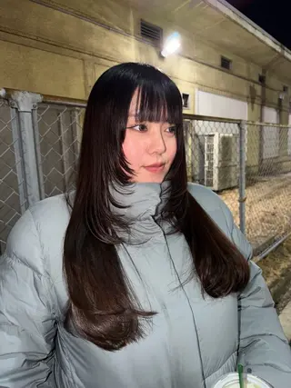 ロング Karin trスタイリスト🥀のヘアスタイル