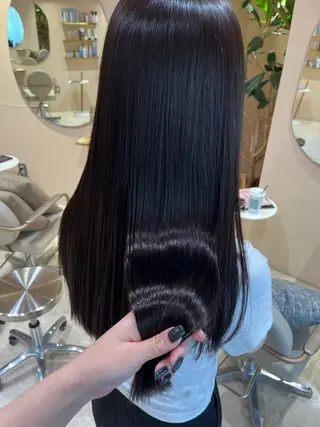 ロング emu marinaのヘアスタイル