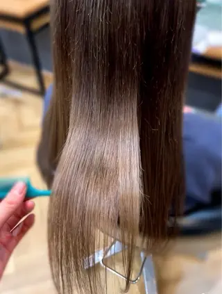 ロング 鎌取/透明感カラー /ボブ/顔まわりのヘアスタイル