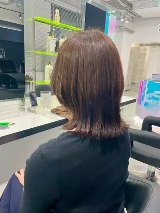 セミロング カラー 🔥メンズ特化🔥 あやかのヘアスタイル