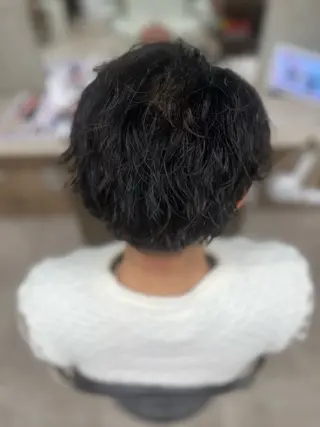 パーマ メンズ 🐈‍⬛多系統🕶 tsubura🖤のヘアスタイル