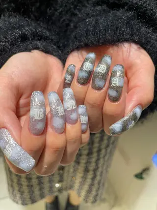 ネイル moca心斎橋所属・˚✧⁺⭐︎༚moca miyuu⁎⁺˳✧༚のネイルデザイン